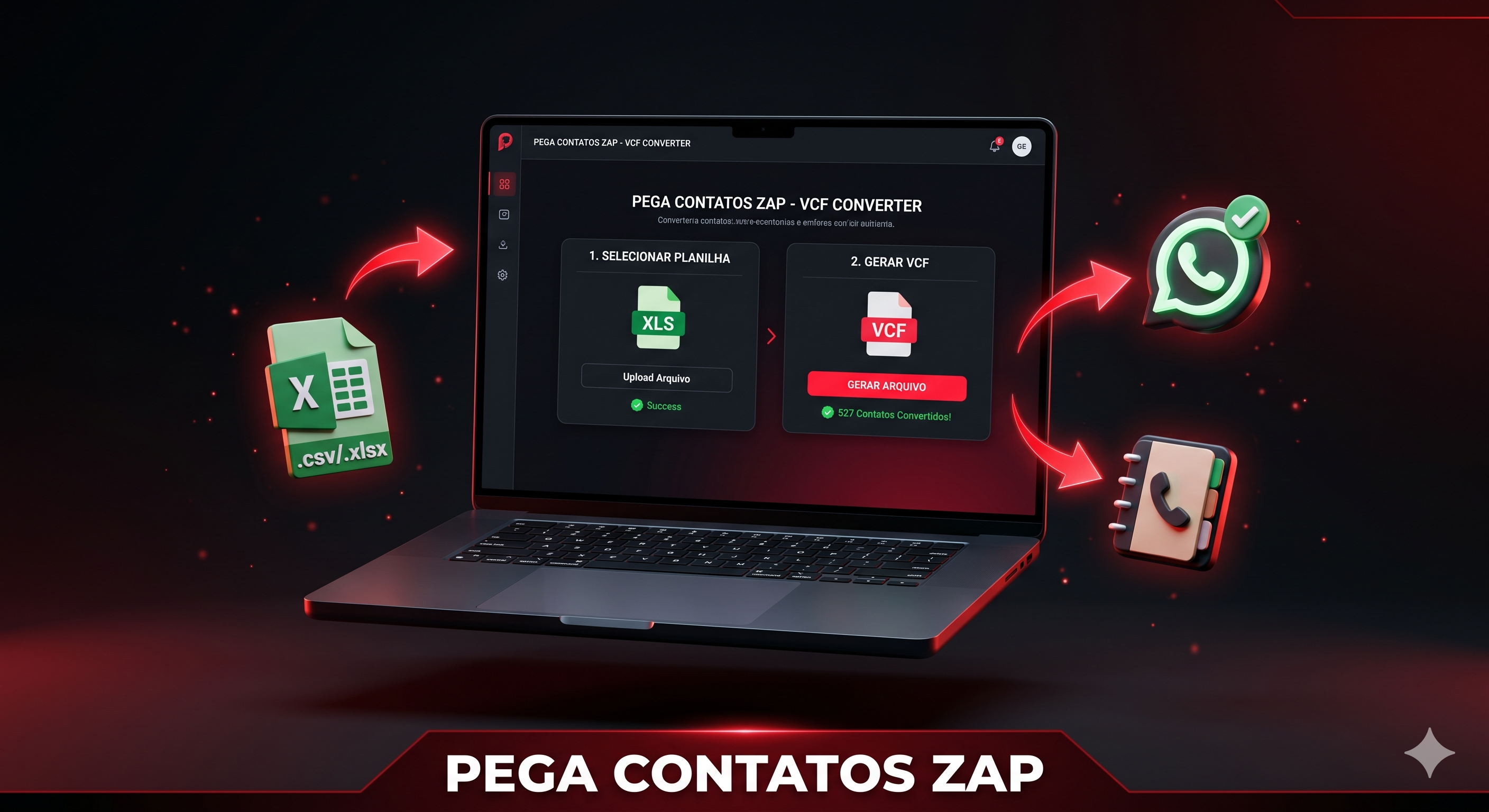 Pega Contatos Zap
